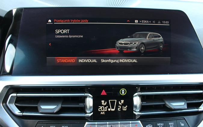 BMW Seria 3 cena 78400 przebieg: 122185, rok produkcji 2020 z Świdnica małe 781